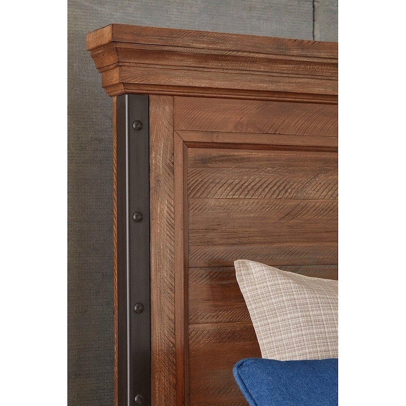 Taos Canyon Brown Queen Panel Headboard