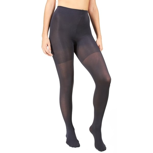 ladies grey opaque tights