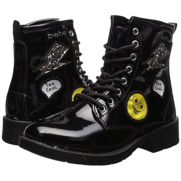 bebe combat boots