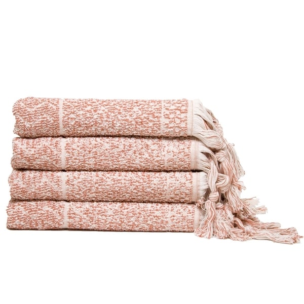 Hitit Jacquard Yarn Dyed Turkish Hand Towels Pack of 4. Opens flyout.