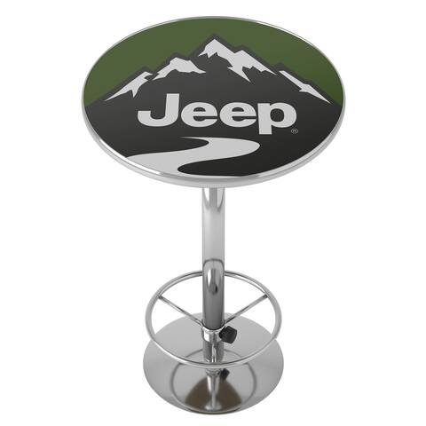 Jeep Mountain Chrome Pub Table