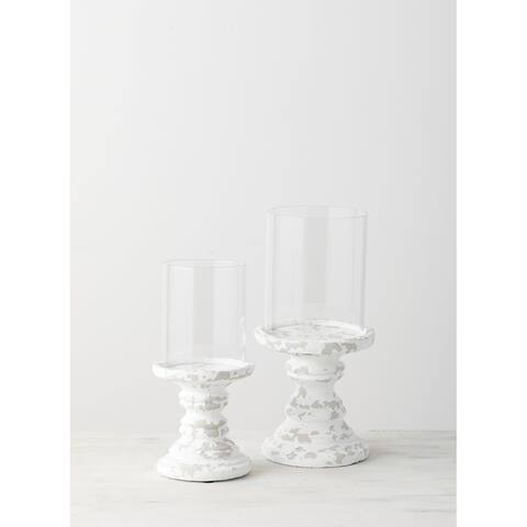 Sullivans Pillar Candle Holder - Set of 2