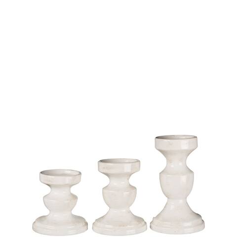 Sullivans Pillar Candle Holder - Set of 3