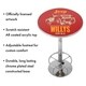 preview thumbnail 5 of 8, Jeep Willys Chrome Pub Table