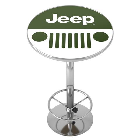 Jeep Grille 2 Chrome Pub Table