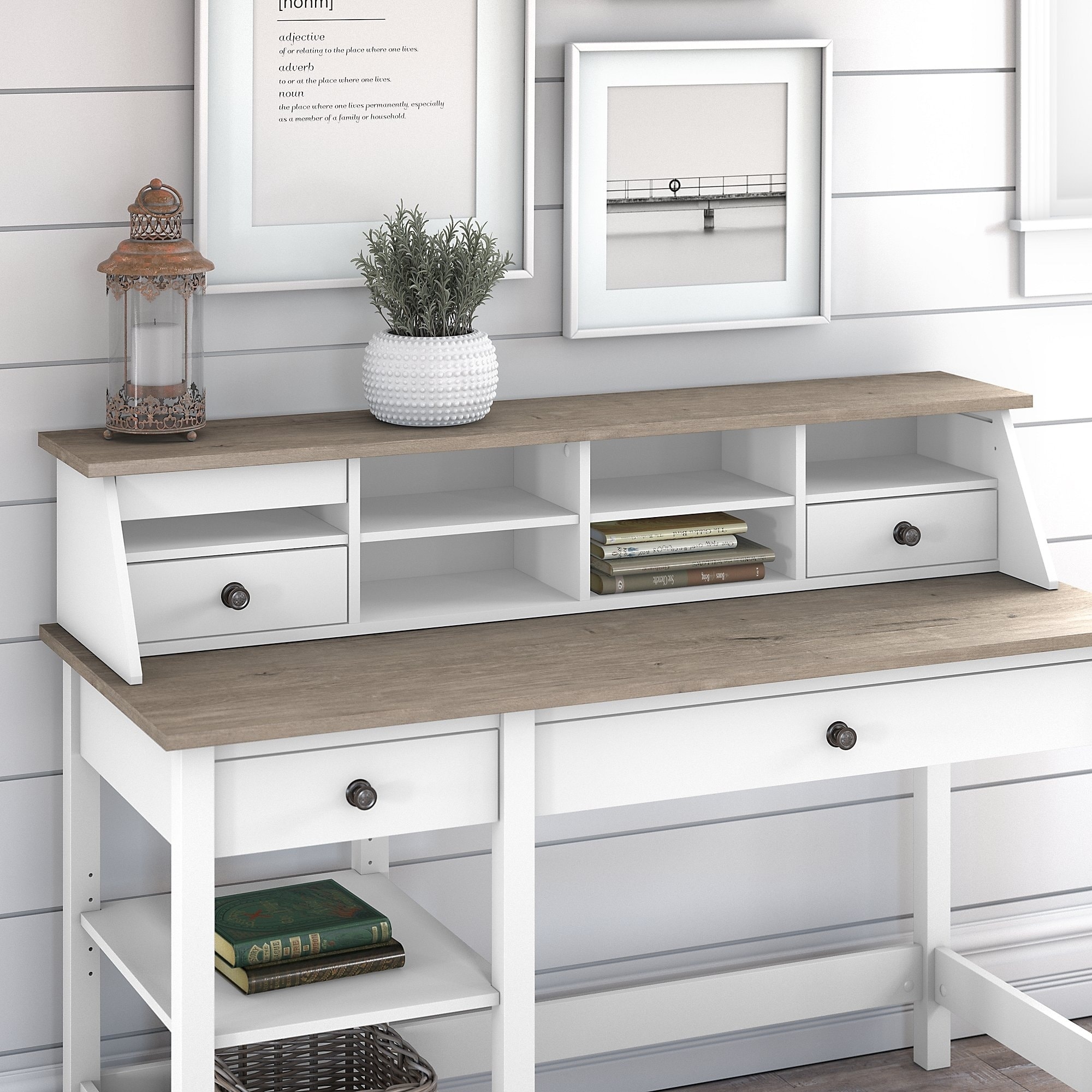 gray barn orchid desk