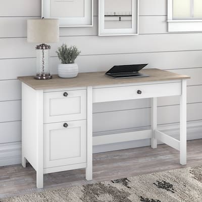 Mayfield 54W Computer Desk with Drawers by Bush Furniture