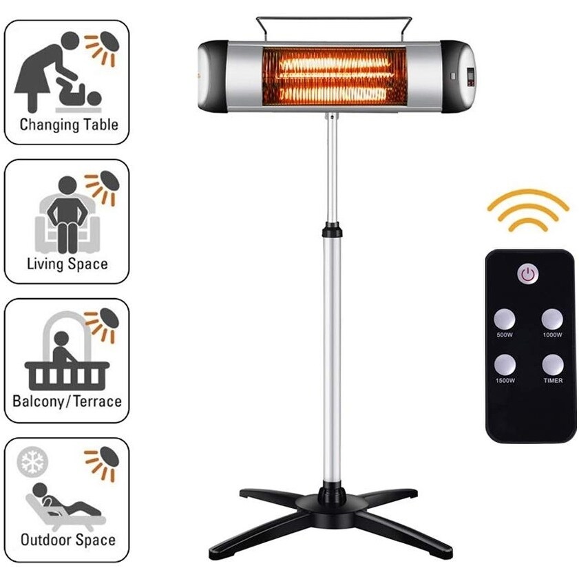 Shop Carbon Infrared 1500 Watt Electric Outdoor Heater One Unit