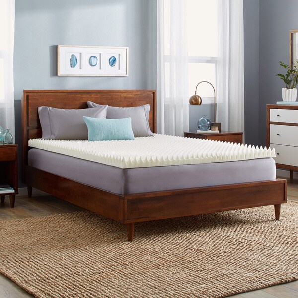 Slumber Solutions Highloft Cool 3-inch Memory Foam ...