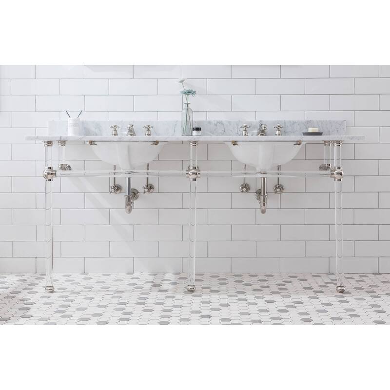 Empire 72 Inch Wide Double Wash Stand Only