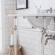 preview thumbnail 14 of 36, Empire 72 Inch Wide Double Wash Stand, P-Trap, Counter Top with Basin, and F2-0013 Faucet included