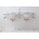 preview thumbnail 32 of 36, Empire 72 Inch Wide Double Wash Stand, P-Trap, Counter Top with Basin, and F2-0013 Faucet included