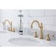 preview thumbnail 28 of 36, Empire 72 Inch Wide Double Wash Stand, P-Trap, Counter Top with Basin, F2-0012 Faucet and Mirror included