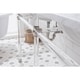 preview thumbnail 24 of 36, Empire 72 Inch Wide Double Wash Stand, P-Trap, Counter Top with Basin, F2-0012 Faucet and Mirror included