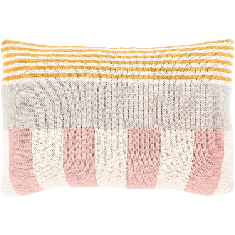 Artistic Weavers Anaya Knitted Colorblock Lumbar Throw Pillow