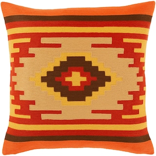 Artistic Weavers Sattley Southwestern Embroidered 20-inch Throw Pillow
