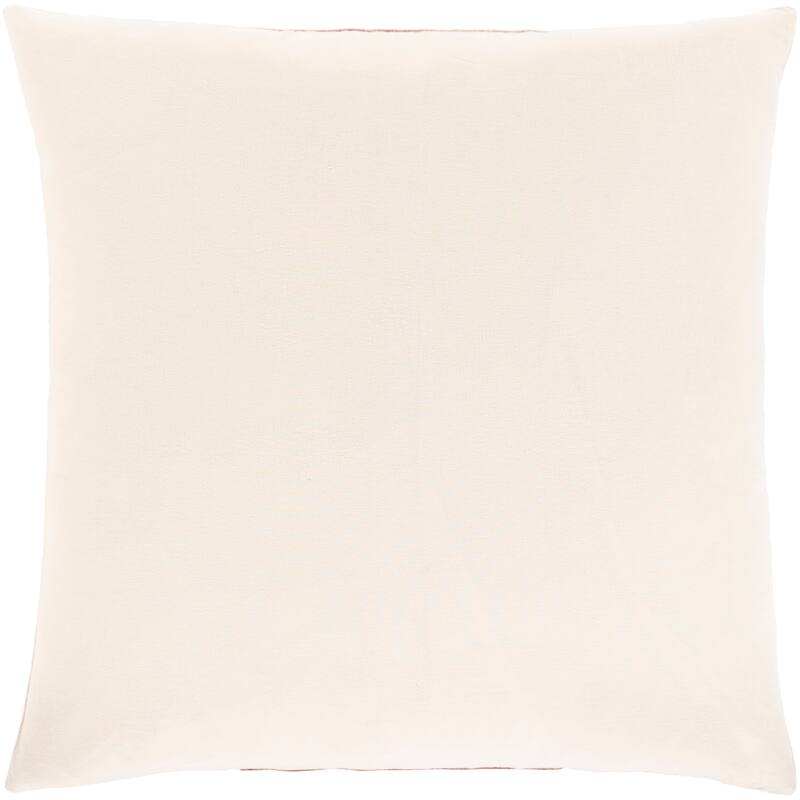 Livabliss Maiti Cotton Velvet Striped 22-inch Throw Pillow