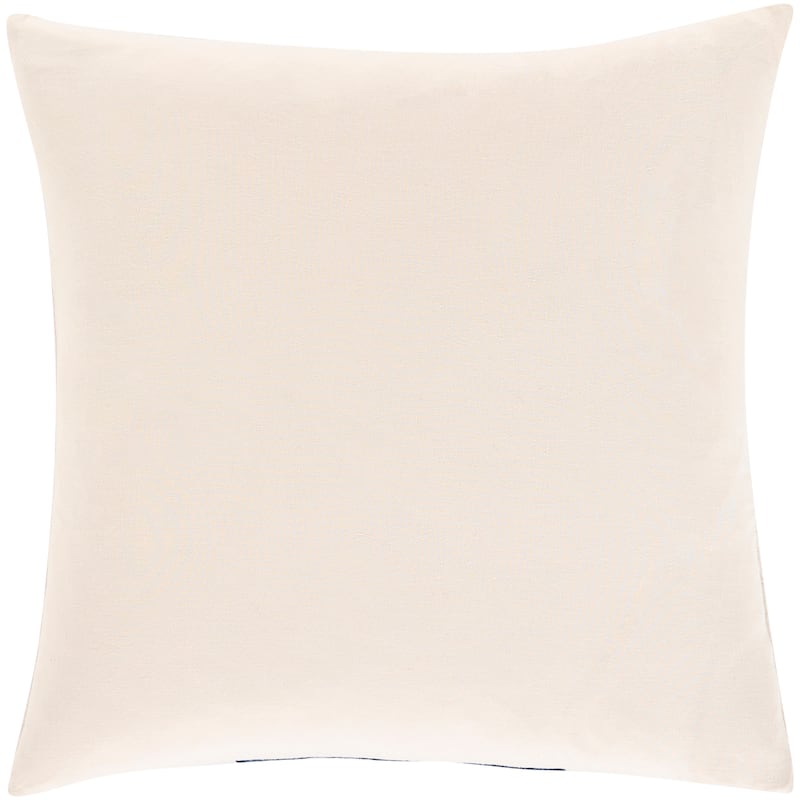 Livabliss Maiti Cotton Velvet Striped 20-inch Throw Pillow