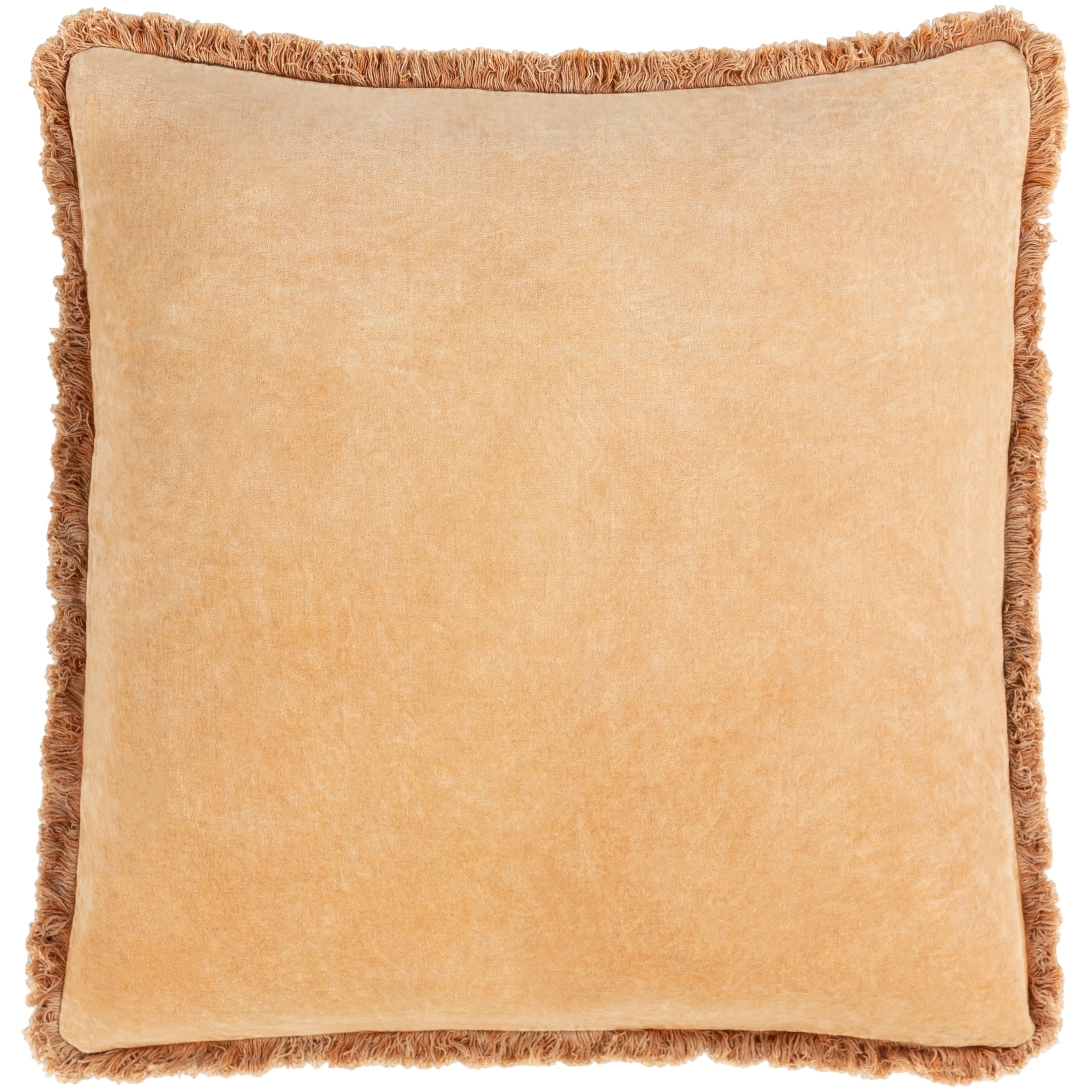 Artistic Weavers Wasco Cotton Velvet Fringe 20-inch Throw Pillow