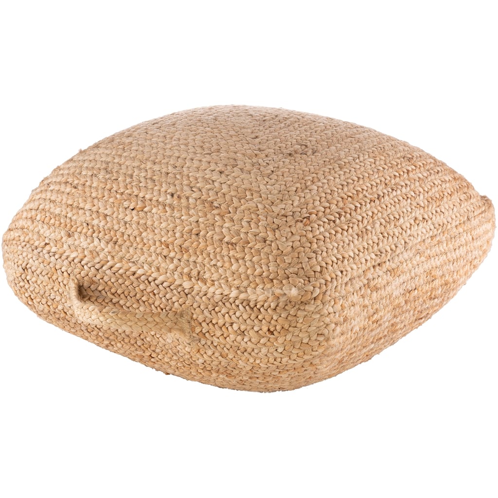 Zeva Jute Braided 25-inch Floor Pillow
