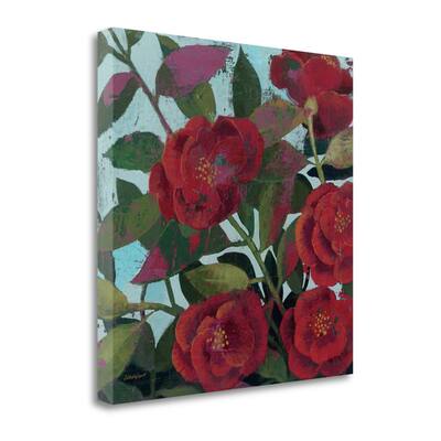 "Abundant Roses I" By Kathrine Lovell, Fine Art Giclee Print on Gallery Wrap Canvas, Ready to Hang