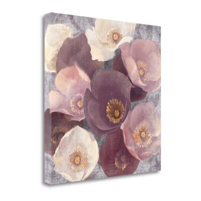 "Eventide Plum" By Albena Hristova, Fine Art Giclee Print on Gallery Wrap Canvas, Ready to Hang