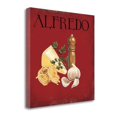 "Italian Cuisine III" By Marco Fabiano, Fine Art Giclee Print on Gallery Wrap Canvas, Ready to Hang
