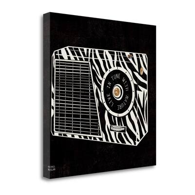 "Analog Jungle Radio" By Michael Mullan, Giclee Print on Gallery Wrap Canvas