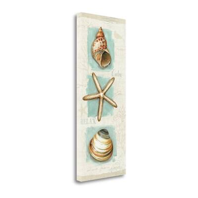 "Coastal Jewels Panel I" By Lisa Audit, Fine Art Giclee Print on Gallery Wrap Canvas, Ready to Hang