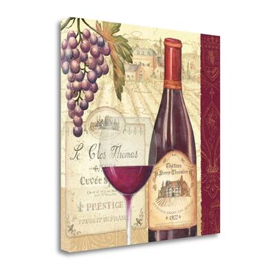 "Wine Tradition II" By Daphne Brissonnet, Giclee Print on Gallery Wrap Canvas