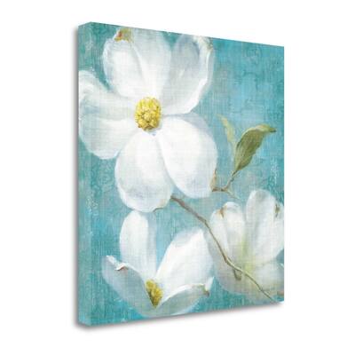 "Indiness Blossom Square VIntage IV" By Danhui Nai, Gallery Wrap Canvas