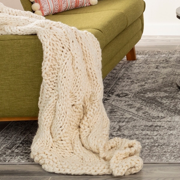 Bed bath and beyond chunky knit blanket new arrivals