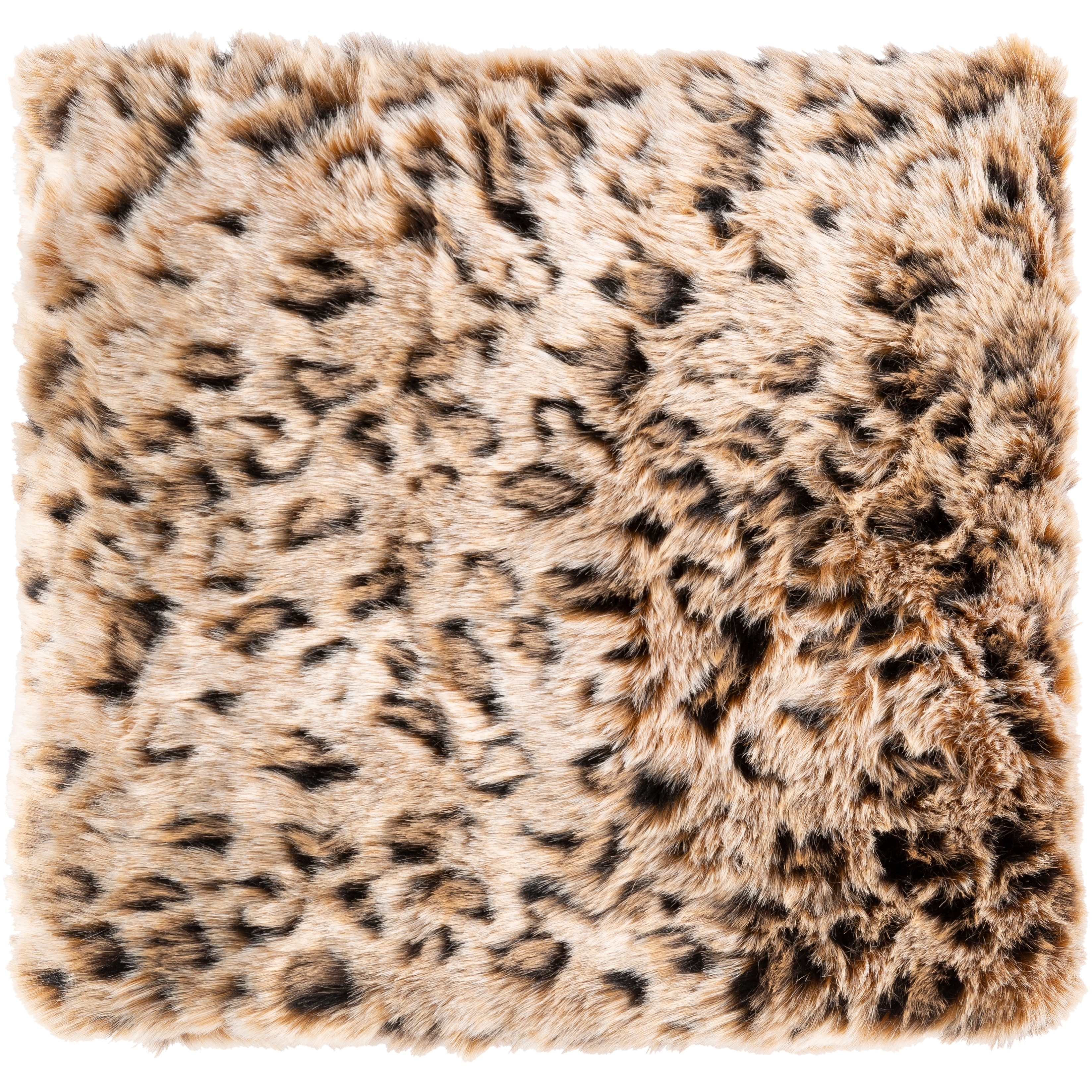 faux fur leopard