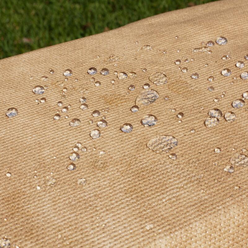 Budge Water-Resistant OutdoorRound Patio Table Cover, All-Seasons, Nutmeg, Multiple Sizes