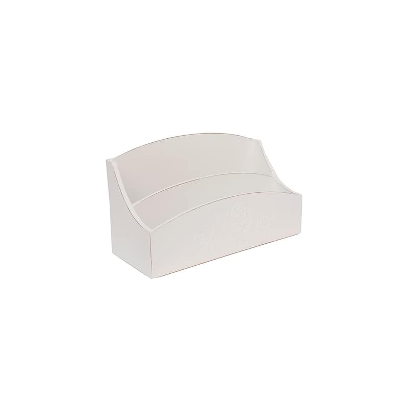 Shabby Chic by Designstyles 2 Compartment Desktop File Holder.