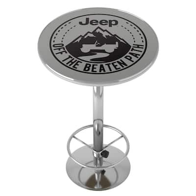 Jeep Black Mountain Chrome Pub Table