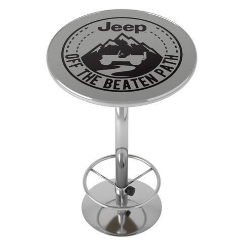Jeep Black Mountain Chrome Pub Table