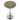 Jeep Willys Vintage Chrome Pub Table