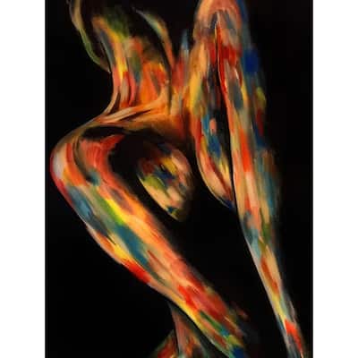 CANVAS Female Figure by Ed Capeau Art Painting Reproduction