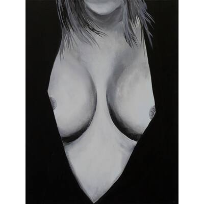 Two Breast by Ed Capeau Giclee Art Painting Reproduction POD