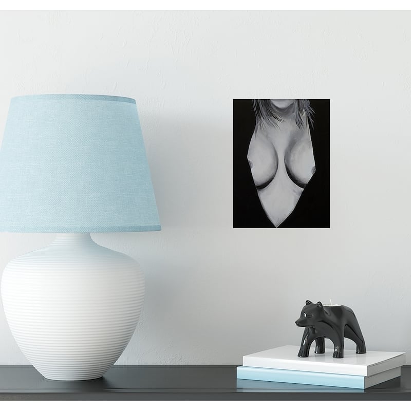 Two Breast by Ed Capeau Giclee Art Painting Reproduction POD - 8 x 10