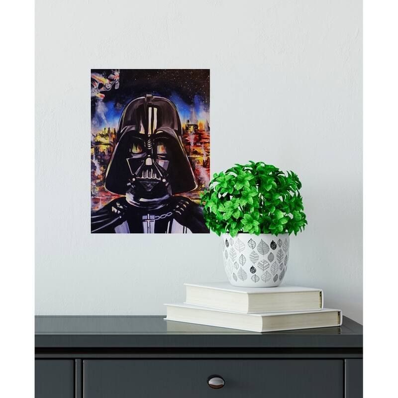 Darth Vader by Ed Capeau Giclee Art Painting Reproduction POD - 12 x 16