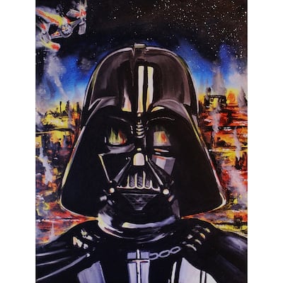Darth Vader by Ed Capeau Giclee Art Painting Reproduction POD