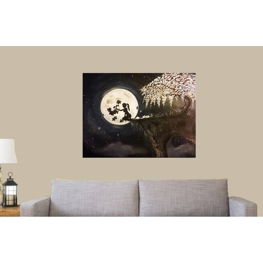 Moon Puzzle by Ed Capeau Giclee Art Painting Reproduction POD