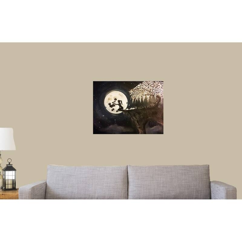 Moon Puzzle by Ed Capeau Giclee Art Painting Reproduction POD - 18 x 24