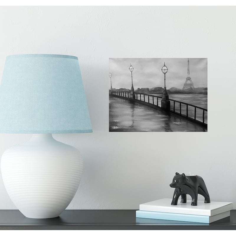 Rainy Day in Paris by Ed Capeau Giclee Art Painting Reproduction POD - 12 x 16