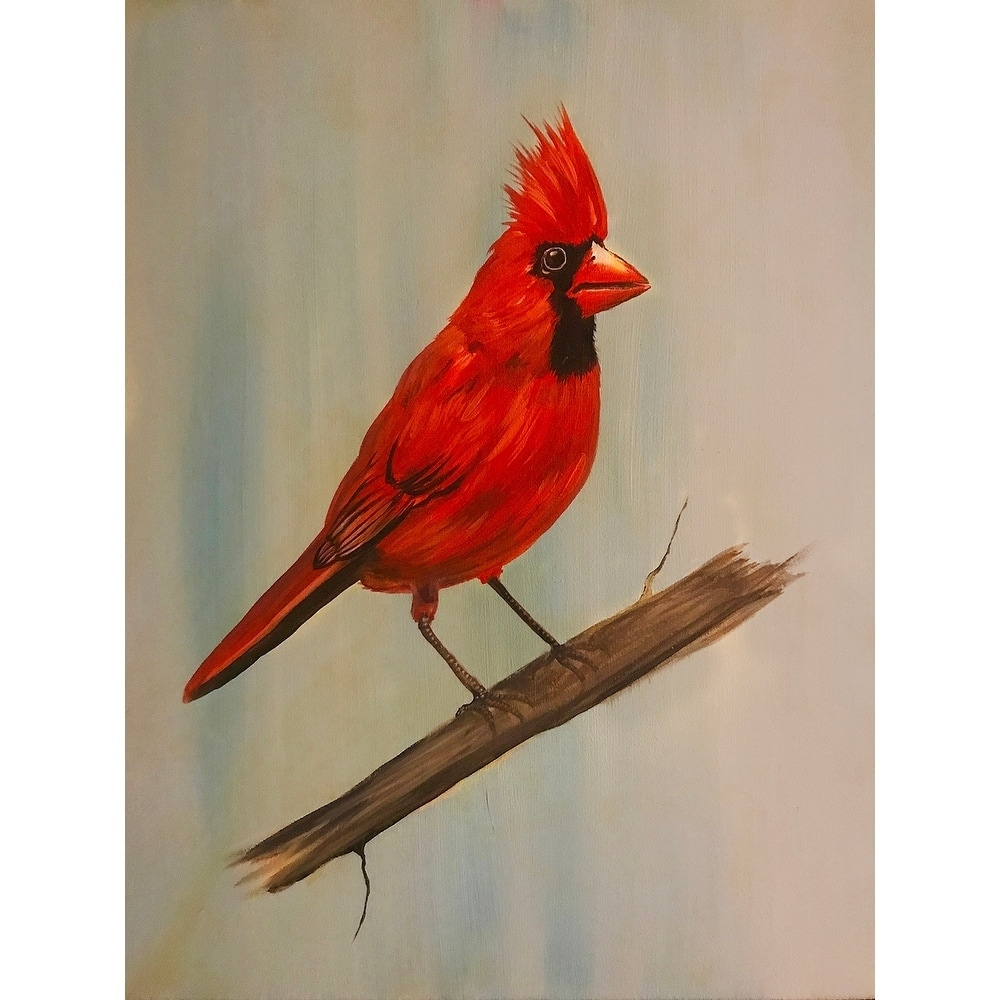 Cardinal by Ed Capeau Giclee Art Painting Reproduction POD