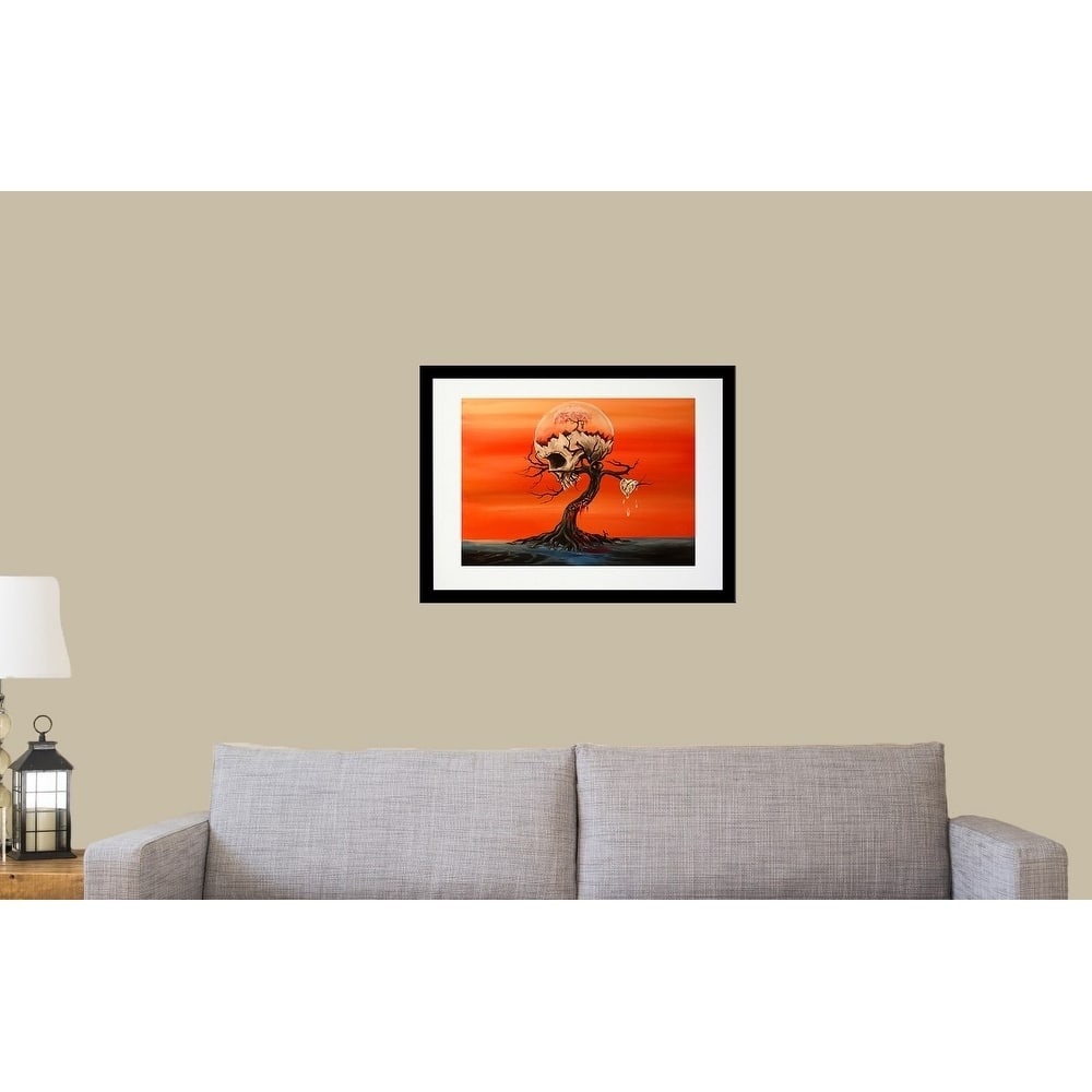 FRAMED Dali's Skull by Ed Capeau Art Painting Reproduction