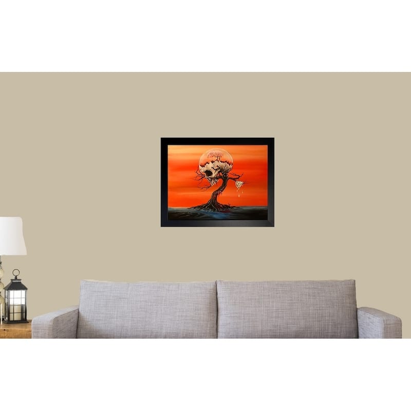 FRAMED Dali's Skull by Ed Capeau Art Painting Reproduction