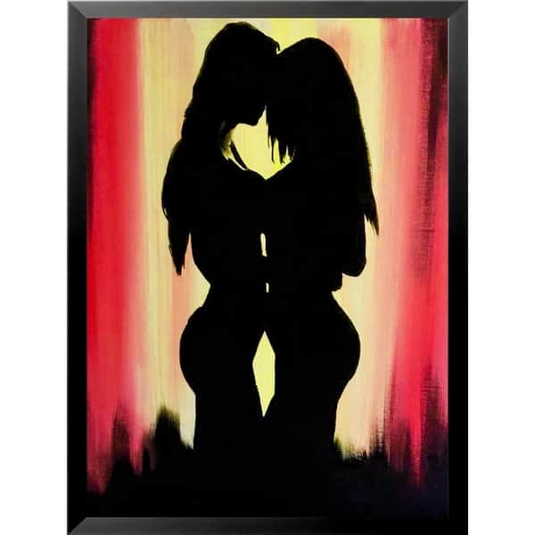 slide 1 of 8, FRAMED Love is Love by Ed Capeau Art Painting Reproduction
